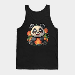 Panda Japanese Lantern Festival - Panda Bear Japanese Tank Top